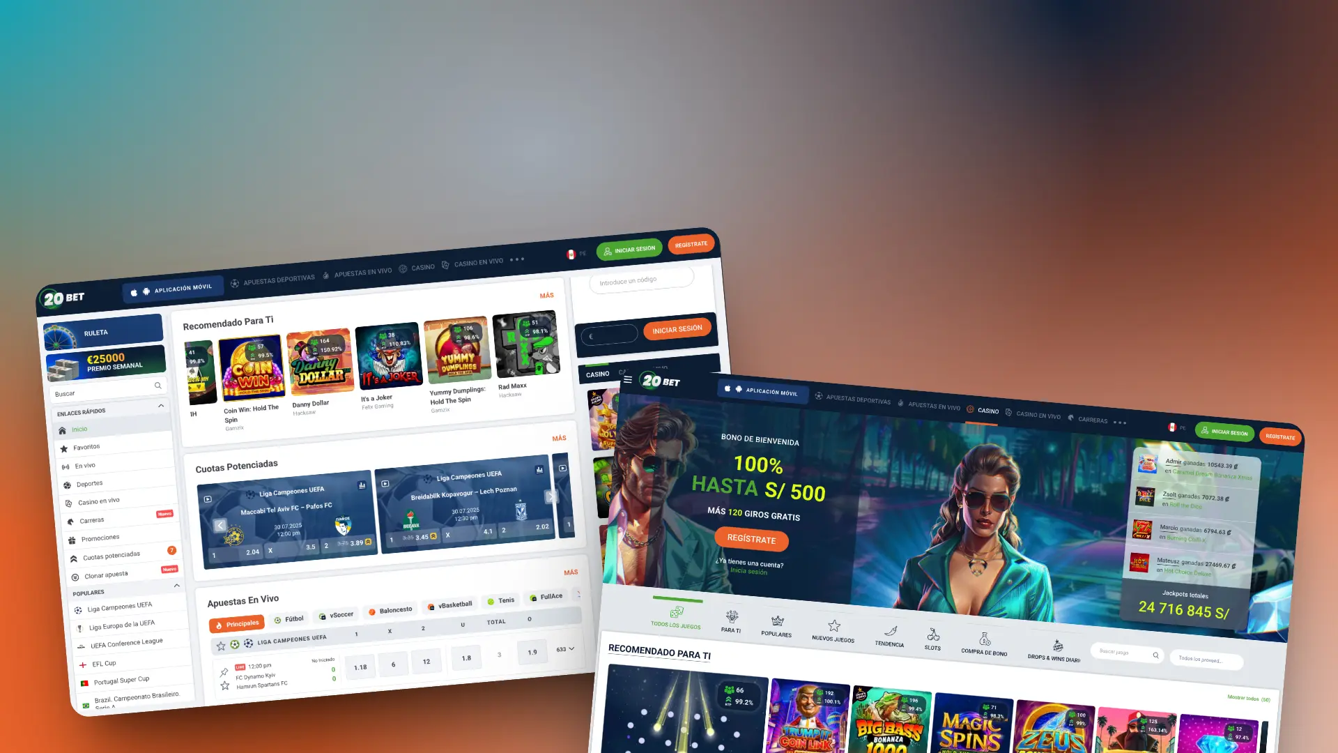 20BET casa de apuestas